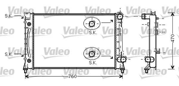 RADYATÖRAUDİ A6 V8 - VALEO