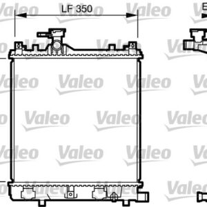 RADYATÖR SUZUKI WAGON R - VALEO