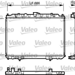 RADYATÖR NISSAN X-TRAIL 2001 2003 - VALEO