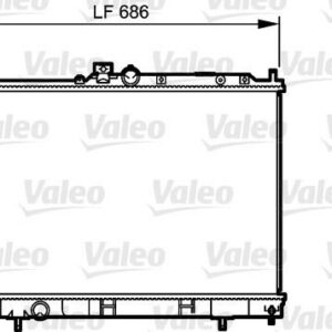 RADYATÖR MITSUBISHI Outlander - VALEO