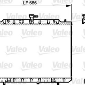 RADYATÖR NISSAN X-TRAIL 2007 - VALEO
