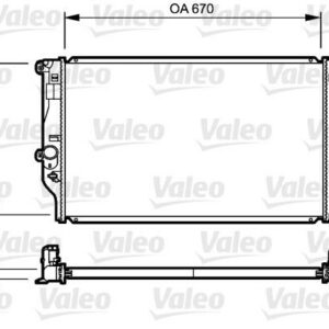 RADYATÖR TOYOTA RAV 4 - VALEO