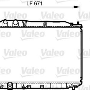 RADYATÖR HONDA Civic FK/FD 01/06- - VALEO