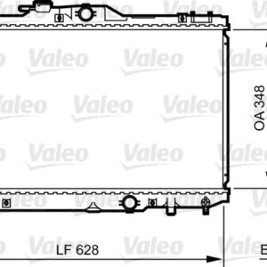 RADYATÖR TOYOTA Corolla 110 97 99 - VALEO