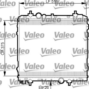 RADYATÖR KIA CERATO - VALEO