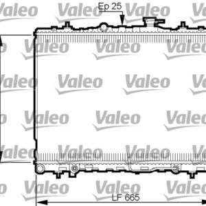 RADYATÖR KIA CERATO - VALEO