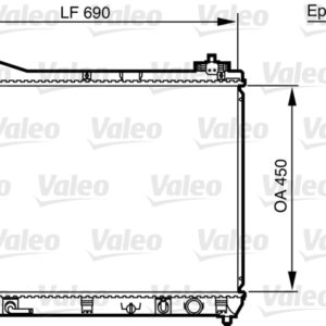 RADYATÖR SUZUKI GRAND VITARA 1.6 - VALEO