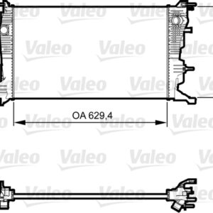 RADYATÖR RENAULT M gane III 2008 1.5 dCi - VALEO