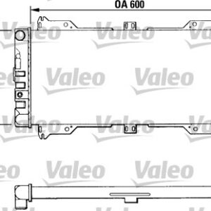 RADYATÖR ORION 1.6/1.6 I - VALEO