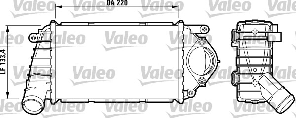 TURBO RADYATÖRÜ SEAT AROSA - VALEO