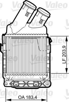 TURBO RADYATÖRÜ RENAULT MEGANE - VALEO