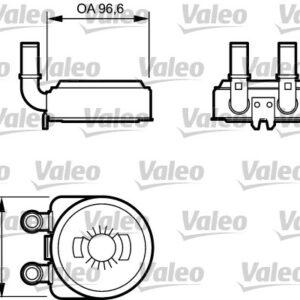 YAĞ RADYATÖRÜ PSA XSARA / 307 HDI - VALEO