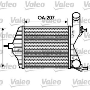 TURBO RADYATÖRÜ FIAT - VALEO