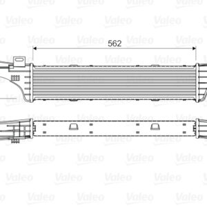 TURBOSARJ RADYATORU MERCEDES E-CLASS W210 S210 - VALEO