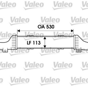 TURBOSARJ RADYATORU MERCEDES E-CLASS W210 S210 - VALEO