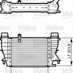 TURBO RADYATÖRÜ NISSAN Tiida C11X 2007 - VALEO