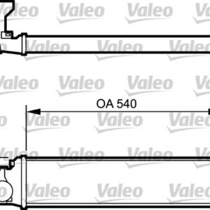 TURBO RADYATORU BMW E46 M47 M57 - VALEO