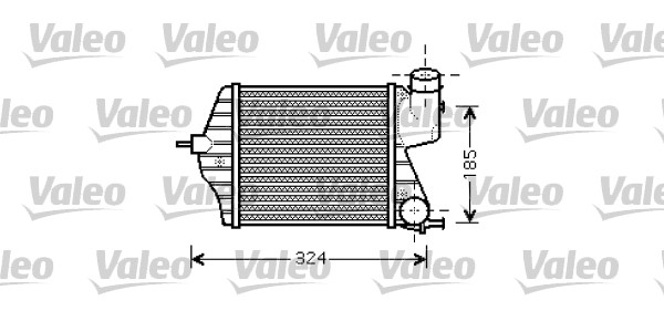 TURBO RADYATÖRÜ FIAT IDEA - VALEO