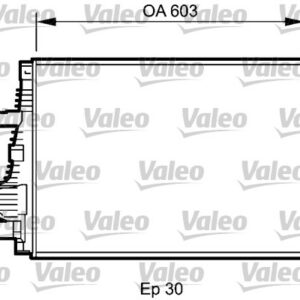 TURBO RADYATÖRÜ ALFA ROMEO 159 - VALEO