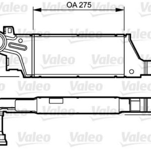 TURBO RADYATÖRÜ VAUXHALL CORSA C 2003 - VALEO