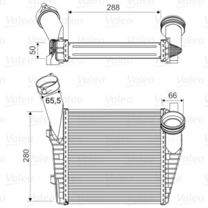 TURBO RADYATÖRÜ PORSCHE CAYENNE - VALEO