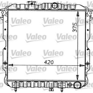 RADYATÖR MITSUBISHI GALANT II 1.6 84 87 - VALEO