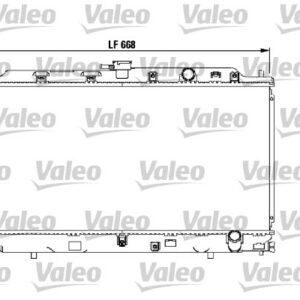 RADYATÖR HONDA CIVIC - VALEO
