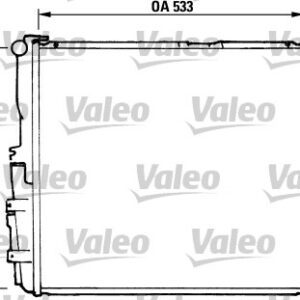 RADYATÖR MERCEDES 320 - VALEO