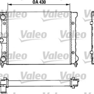 RADYATÖR SANTANA 1800 CX/LX/GX - VALEO