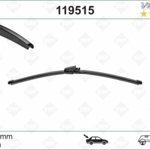 SWF VisioFlex Flat Blade X1 280 mm ARKA VW PASSAT 6 Variant 05 - POLO 5 TDI/ GTI Ltd Editio - VALEO