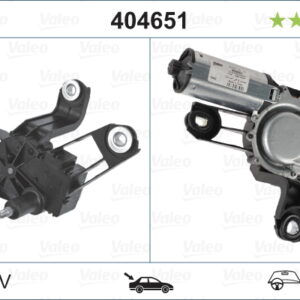 SİLECEK MOTORU ARKA SKODA FABIA 99-07 - VALEO