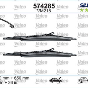 Valeo Silencio VM218 X2 700 680 mm PEUGEOT 307 01 04 - VALEO