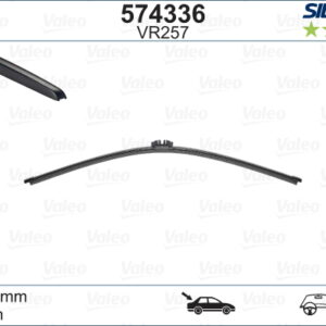 Valeo Silencio X-TRM Flat Blade VM257 X1 350 mm ARKA VOLVO V70 III; XC70 II - VALEO