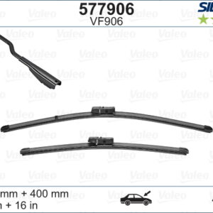 Valeo Silencio X-TRM Flat Blade VM906 X2 550 400 mm FORD ECOSPORT - VALEO