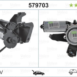 SİLECEK MOTORU CITROEN C5 01-07 - VALEO