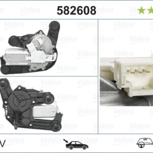 SİLECEK MOTORU ARKA CITROEN C4. C4 Entreprise 09/10 . DS4 04/11 . DS5. DS5 Hybrid 10/11 ; PEU - VALEO