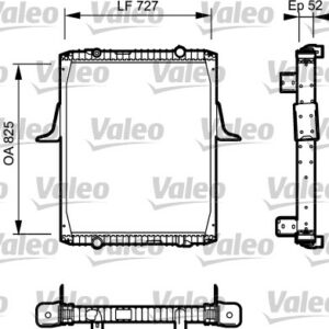 RADYATÖR RVI PREMIUM - VALEO
