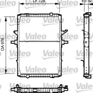 RADYATÖR RVI AE MAGNUM NG - VALEO