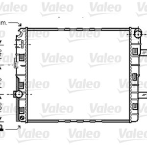 RADYATÖR MERCEDES ATEGO 715 - VALEO