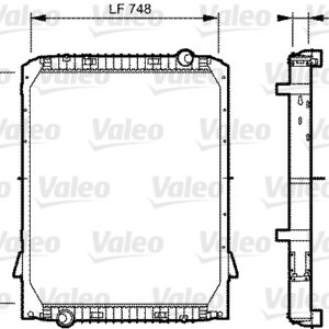 RADYATÖR IVECO EUROSTAR/EUROTECH CURSOR - VALEO