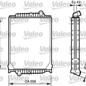 RADYATÖR VOLVO FL6 - VALEO