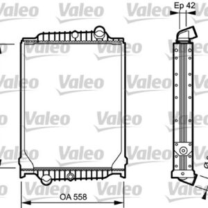 RADYATÖR VOLVO FL6L - VALEO