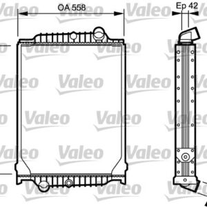 RADYATÖR VOLVO FL6 - VALEO