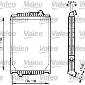 RADYATÖR VOLVO FL6 - VALEO