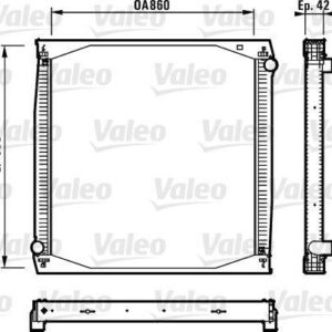 RADYATÖR Scania P-04 - VALEO