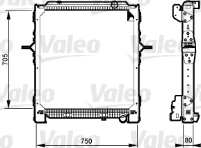 RADYATÖR RT Premium/ VT FE 06 - VALEO