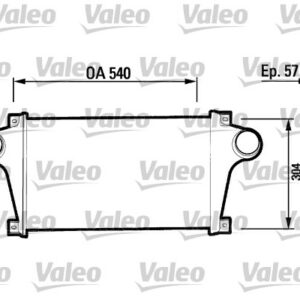 TURBO RADYATÖRÜ EUROCARGO 65/75.E14 - VALEO