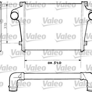 TURBO RADYATÖRÜ EUROCARGO 100.E21 - VALEO