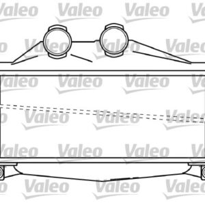 TURBO RADYATÖRÜ MERCEDES LK 381 675 676 678 679 - VALEO