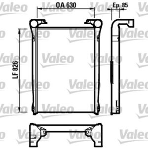 TURBO RADYATÖRÜ RVI PREMIUM - VALEO